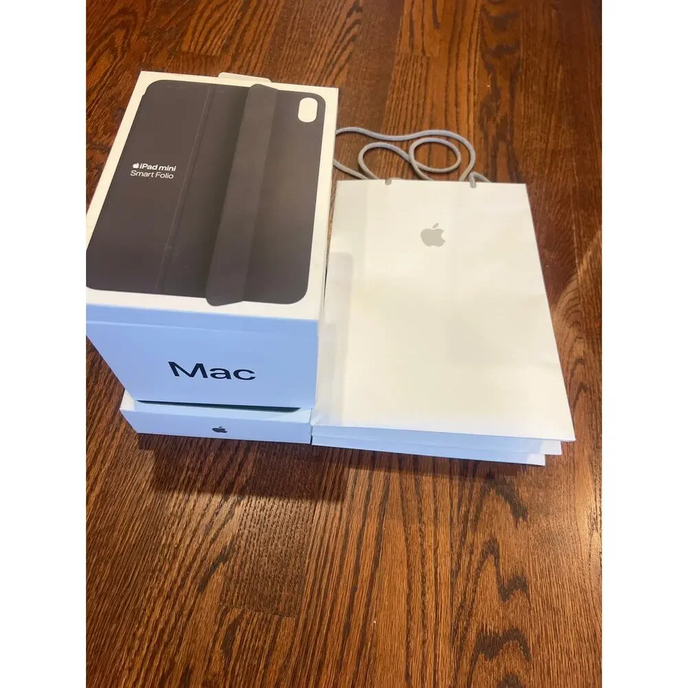 Empty Apple Packaging Lot Mac Mini Box iPad Mini Box Smart Folio Bag ONLY